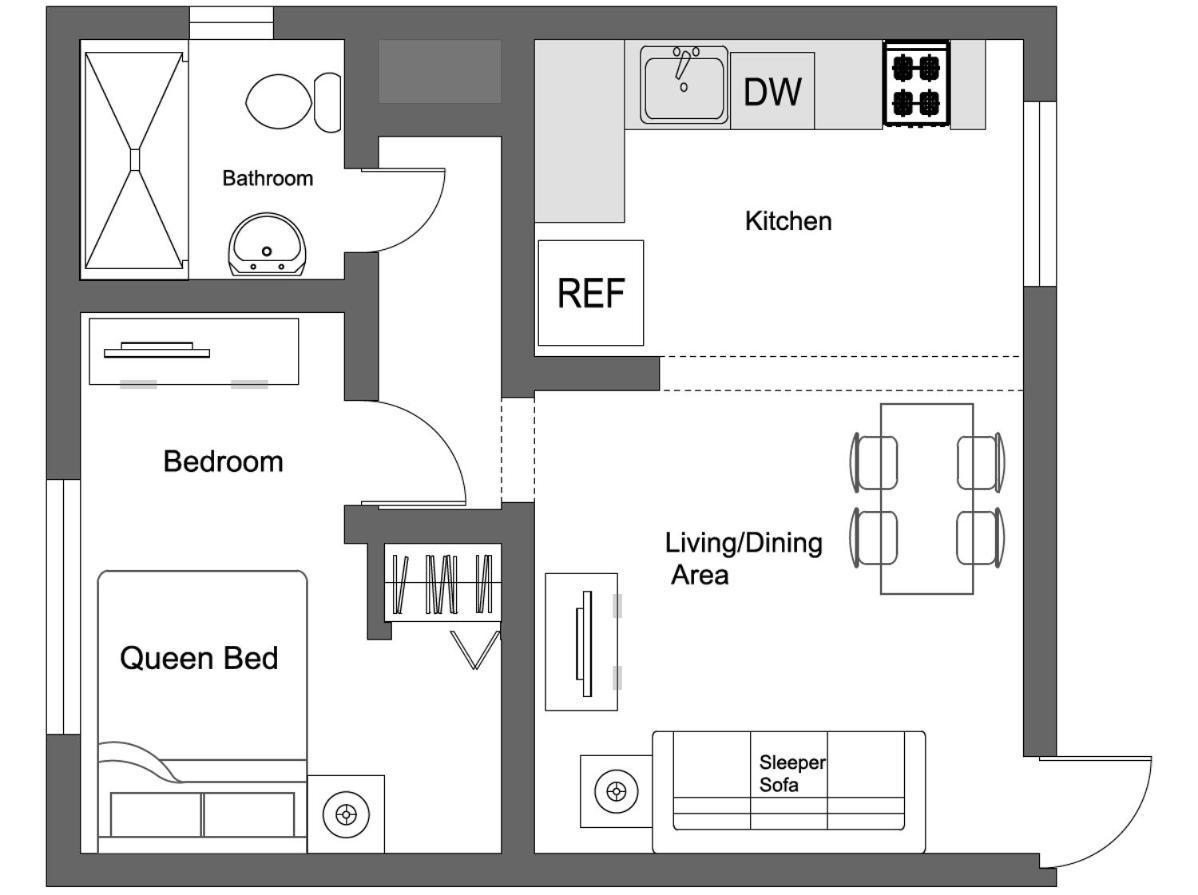 One-Bedroom Apartment